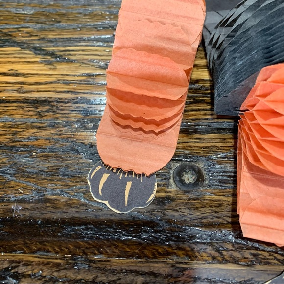 1940’s Beistle Halloween Dancing Cat Honeycomb Decor Party Decoration Original - Picture 4 of 13